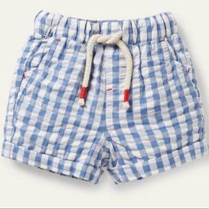 Baby Boden check shorts
